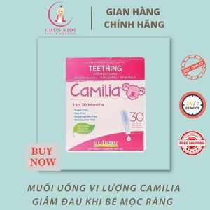 Giảm đau mọc răng Camilia cho bé từ 1 tháng - 30 tháng