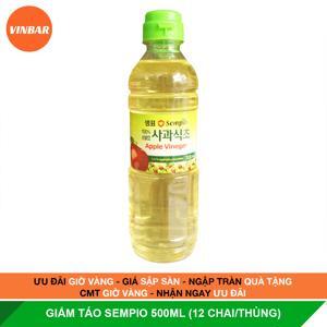 Giấm táo hiệu Sempio chai 500ml