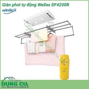 Giàn phơi tự động treo trần thu gọn Wellex DF4200R