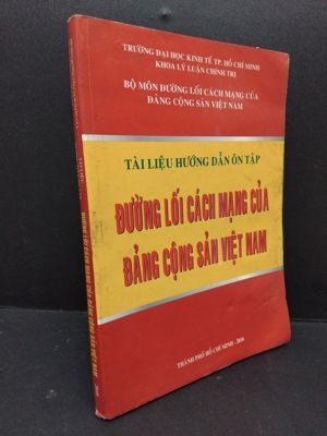 Giáo trình đường lối cách mạng của đảng cộng sản Việt Nam