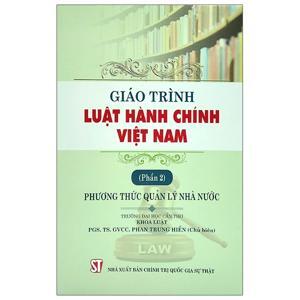 Giáo trình luật hành chính Việt Nam