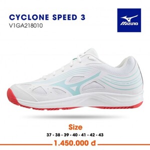 Giày cầu lông Mizuno Cyclone Speed 3