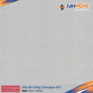 Giấy dán tường Champagne 2611