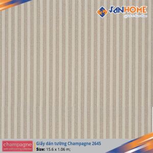 Giấy dán tường Champagne 2645