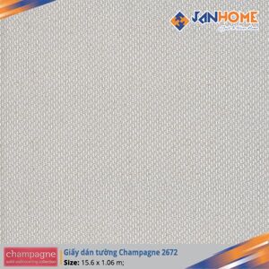 Giấy dán tường Champagne 2672