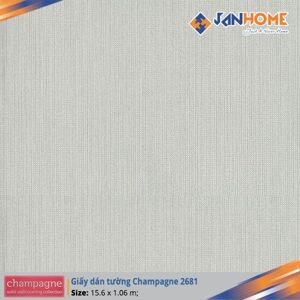 Giấy dán tường Champange 2681