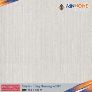 Giấy dán tường Champange 2682