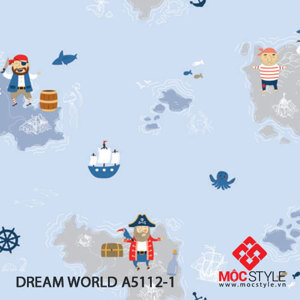 Giấy dán tường Dream World A5112-1