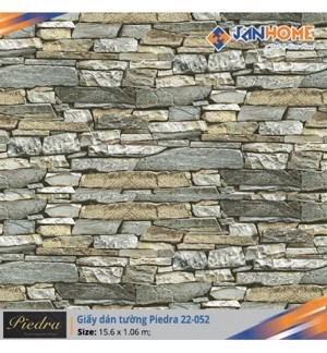 Giấy dán tường Piedra 22-052