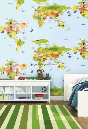 Giấy dán tường trẻ em Dream World A5055