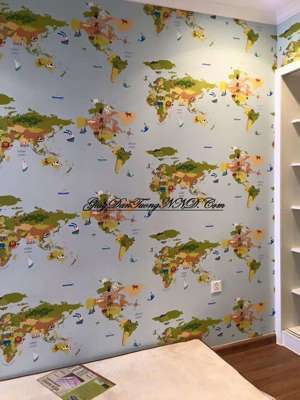 Giấy dán tường trẻ em Dream World A5055