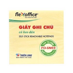 Giấy ghi chú Flexoffice 3x3 FO-SN03