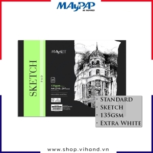Giấy in ảnh 1 mặt định lượng 135gsm khổ A4