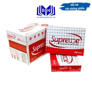 Giấy in Laser văn phòng Supreme - Khổ A3, Định lượng 70gms