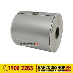 Giấy in nhãn Decal xi bạc