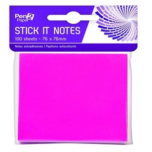 Giấy note màu neon Uncle Bills SL0014 (100 tờ)