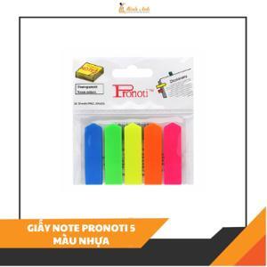 Giấy Note Pronoti 5 màu nhựa