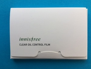 Giấy thấm dầu dạng phim Innisfree Clear Oil Control Film (50 miếng)