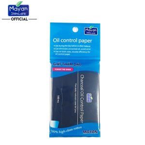 Giấy thấm dầu cao cấp than hoạt tính Mayan 100 tờ