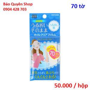 Giấy thấm dầu Oil Clear Film - 70 miếng