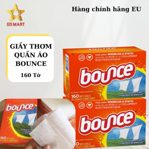 Giấy thơm quần áo Bounce 4 in 1 - 160 tờ