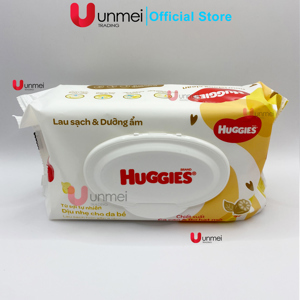 Giấy ướt Huggies dưỡng ẩm 72 tờ