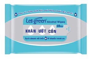 Giấy ướt Let-Green (10 tờ)