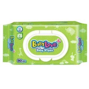 Khăn ướt trẻ em BabyLove Đức - 80 tờ