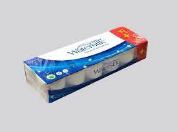 Giấy vệ sinh 3 lớp Watersilk bịch 10 cuộn