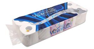 Giấy vệ sinh 3 lớp Watersilk bịch 10 cuộn