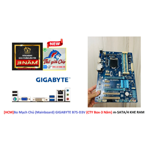 Bo mạch chủ - Mainboard Gigabyte GA-B75-D3V (rev. 1.0)