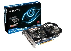 Card đồ họa (VGA Card) Gigabyte GV-R785OC-2GD - Radeon HD7850, GDDR5, 2GB, 256-bit, PCI-E 3.0