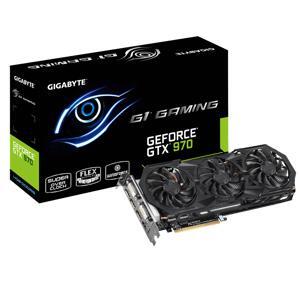 Card đồ họa VGA Gigabyte N970G1 GAMING-4GD (Geforce GTX970/ 4Gb/ DDR5/ 256Bit)