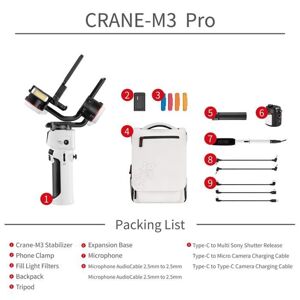 Gimbal chống rung Zhiyun Crane M3 Pro