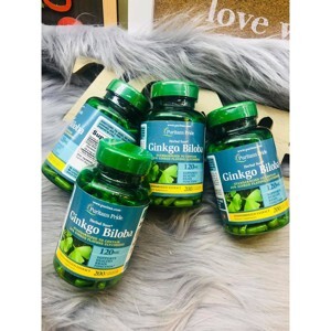 Thuốc bổ não Ginkgo Biloba 120 mg Puritan's Pride 200 viên