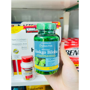 Thuốc bổ não Ginkgo Biloba 120 mg Puritan's Pride 200 viên