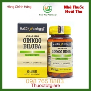 Ginkgo Biloba Mason Natural 500mg