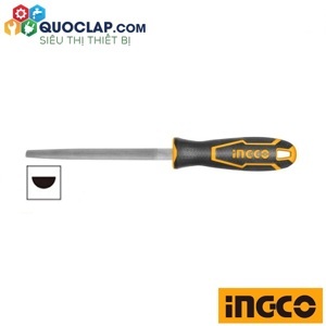 Giũa sắt bán nguyệt 200mm Ingco HSHF088