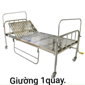 Giường 1 tay quay có bô