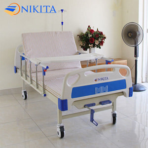 Giường bệnh 2 tay quay Nikita DCN02