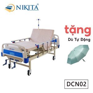 Giường bệnh 2 tay quay Nikita DCN02