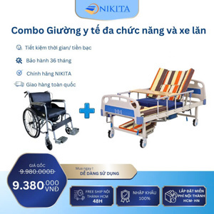 Giường bệnh 5 tay quay DCN05
