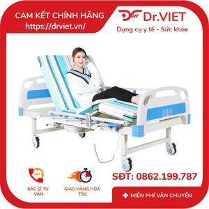 Giường bệnh có bô vệ sinh Tajermy TJM-G02B