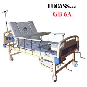 Giường bệnh đa năng 4 tay quay Lucass GB6A