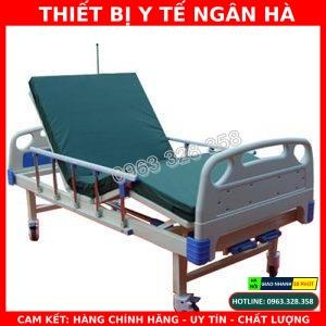 Giường bệnh nhân 2 tay quay kín Lucass GB-2A