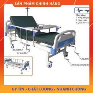 Giường bệnh nhân 2 tay quay Lucass GB-2