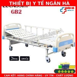 Giường bệnh nhân 2 tay quay Lucass GB-2