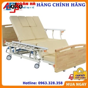 Giường bệnh nhân 4 tay quay Akiko a85-09