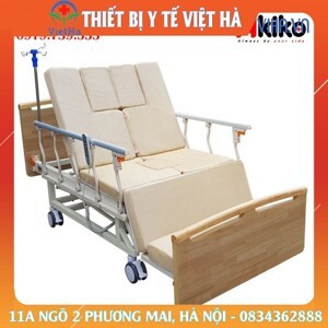 Giường bệnh nhân 4 tay quay Akiko a85-09