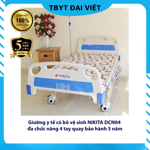 Giường bệnh nhân 4 tay quay DCN-04